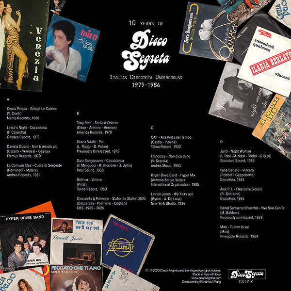 Various – Discoteca Sound : Italian Discoteca Underground 1975–1986【近日入荷予定】