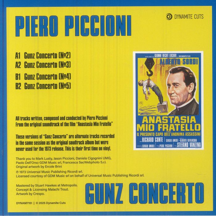 Piero Piccioni – Gunz Concerto