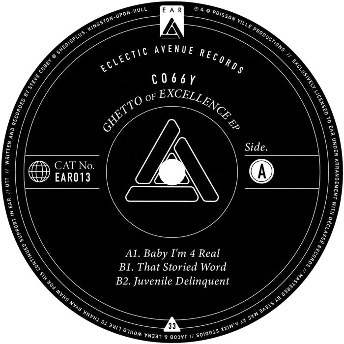 CO66Y aka Steve Cobby - Ghetto of Excellence EP【近日入荷予定】