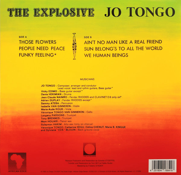 The Explosive Jo Tongo – Those Flowers