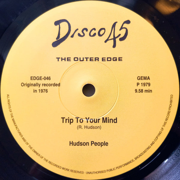 Hudson People – Trip To Your Mind【近日入荷予定】