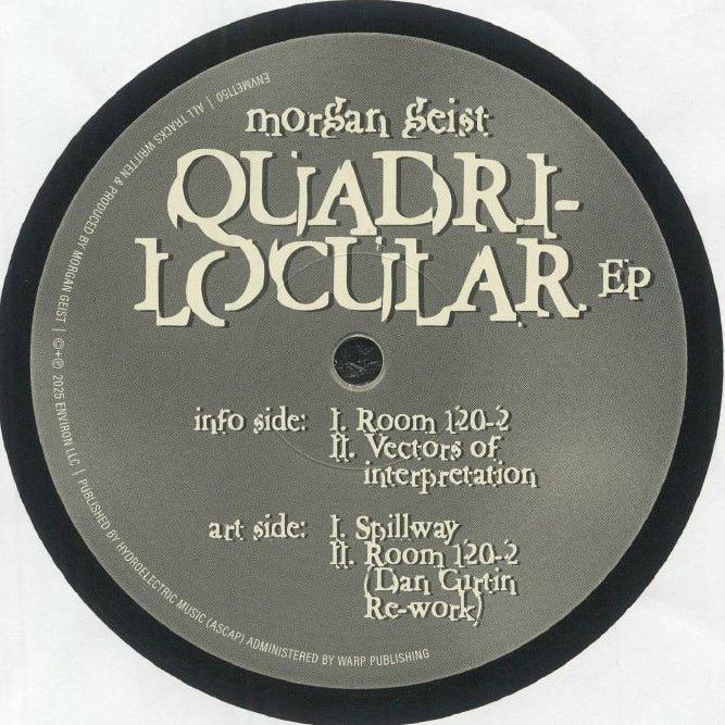 Morgan Geist – Quadri-Locular EP