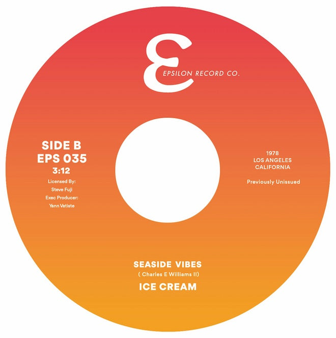 Ice Cream – With Love You'll Find Peace Of Mind / Seaside Vibes