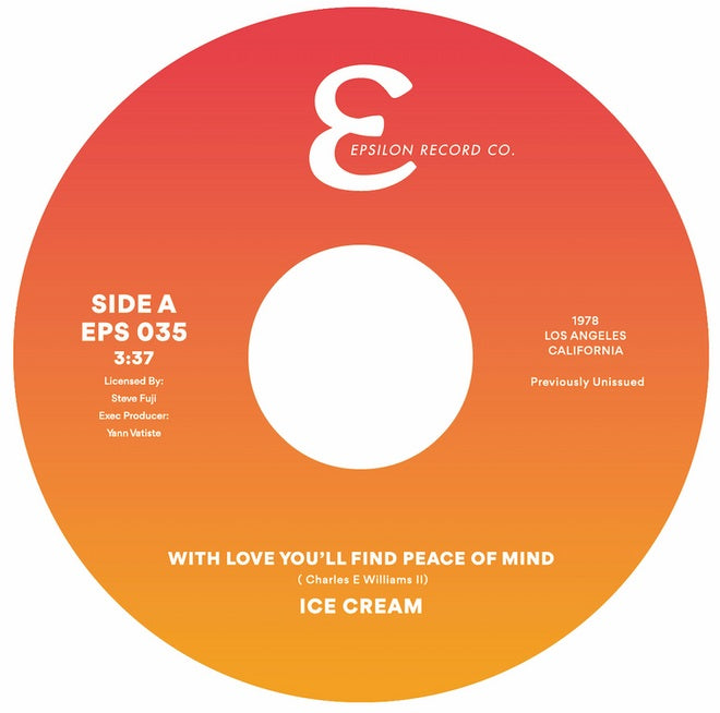 Ice Cream – With Love You'll Find Peace Of Mind / Seaside Vibes