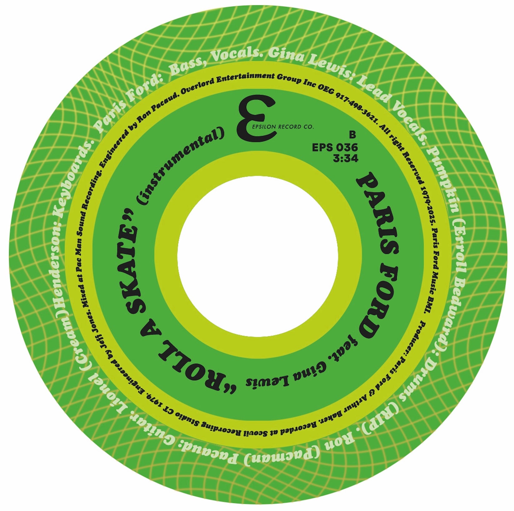 PARIS FORD – Roll A Skate【近日入荷予定】