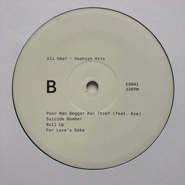 Ali Omar - Hashish Hits【近日入荷予定】