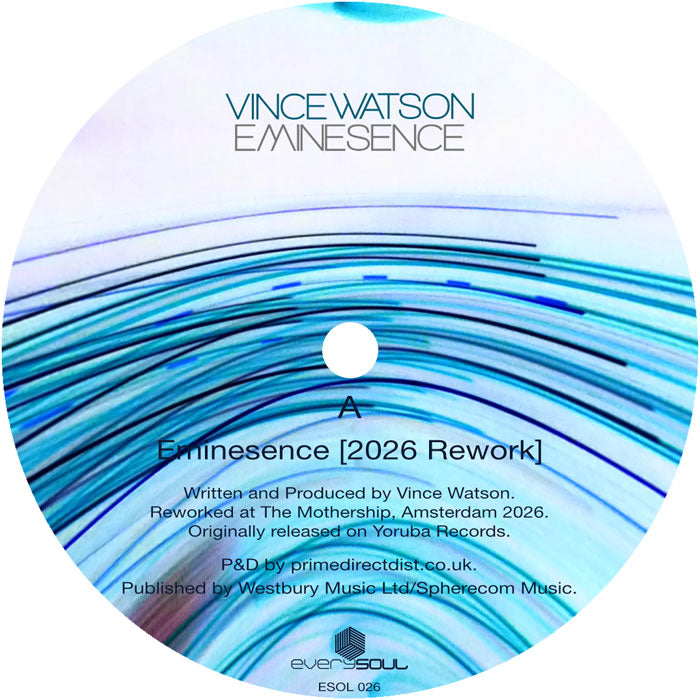 Vince Watson - Eminesence【近日入荷予定】