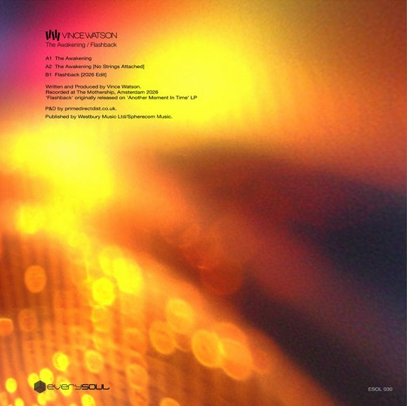 Vince Watson - The Awakening / Flashback【近日入荷予定】