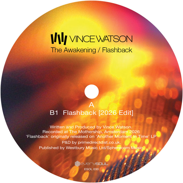 Vince Watson - The Awakening / Flashback【近日入荷予定】