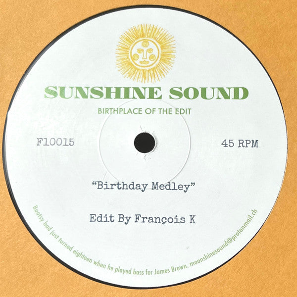 Various (Edits by Francois K.)  – Birthday Medley / X Medley