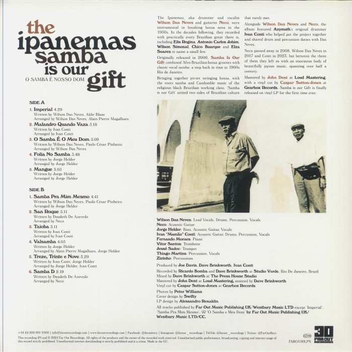 The Ipanemas – Samba Is Our Gift (O Samba É Nosso Dom) (RSD LIMITED)