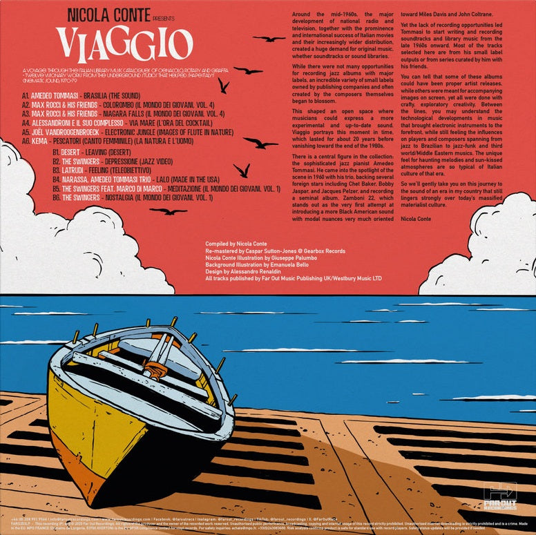 Various - Nicola Conte Presents Viaggio【近日入荷予定】