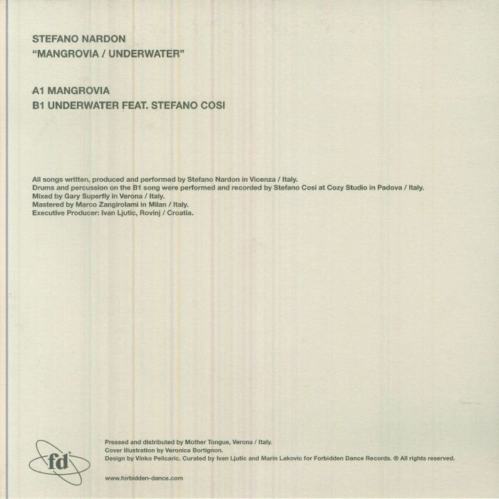 Stefano Nardon - Mangrovia / Underwater【近日入荷予定】