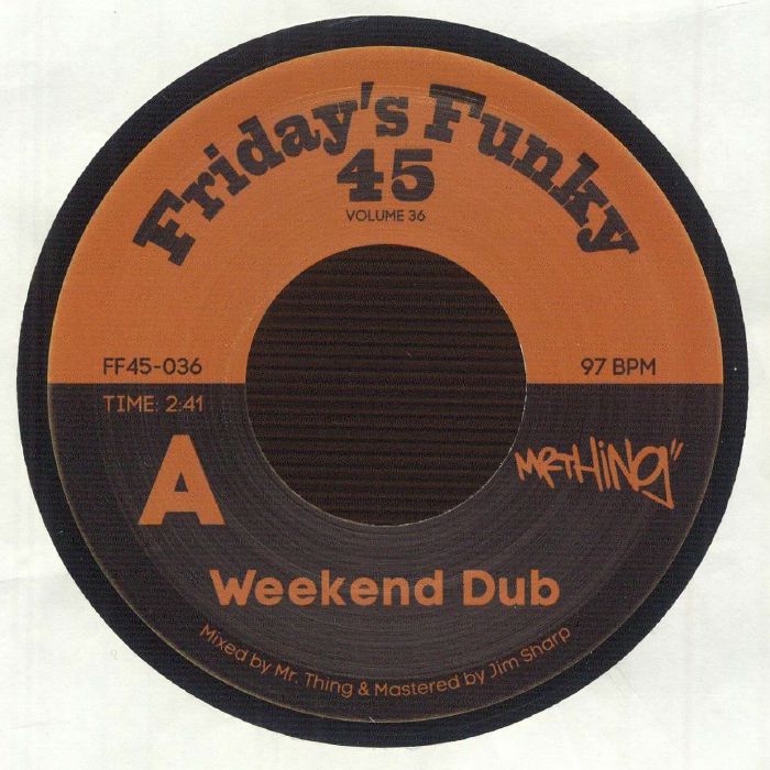 Mr Thing - Saturday Dub / Up 2 U【近日入荷予定】