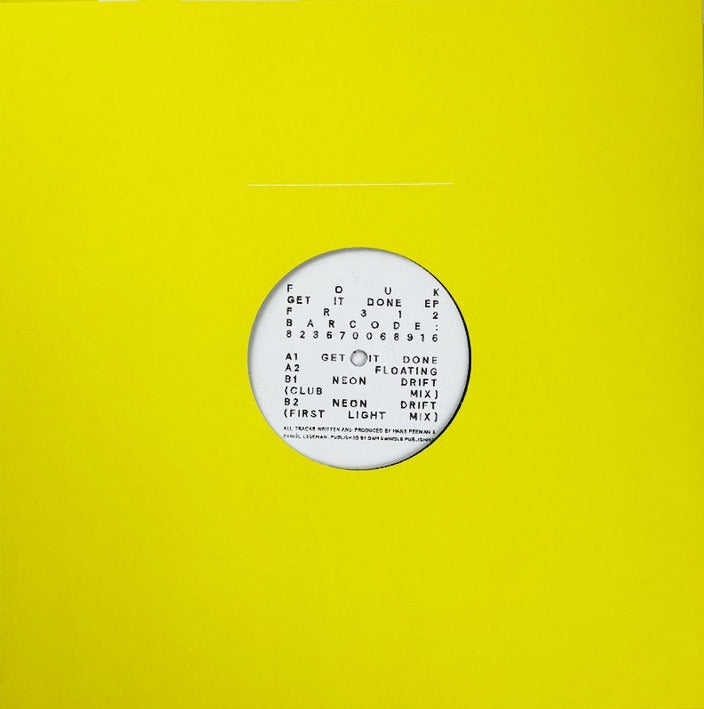 Fouk – Get It Done EP【近日入荷予定】