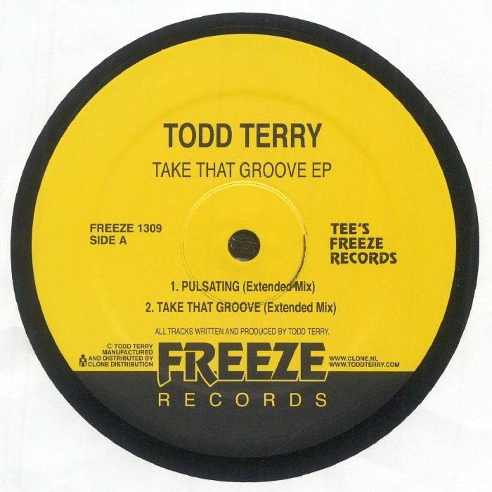 Todd Terry – Take That Groove EP【近日入荷予定】