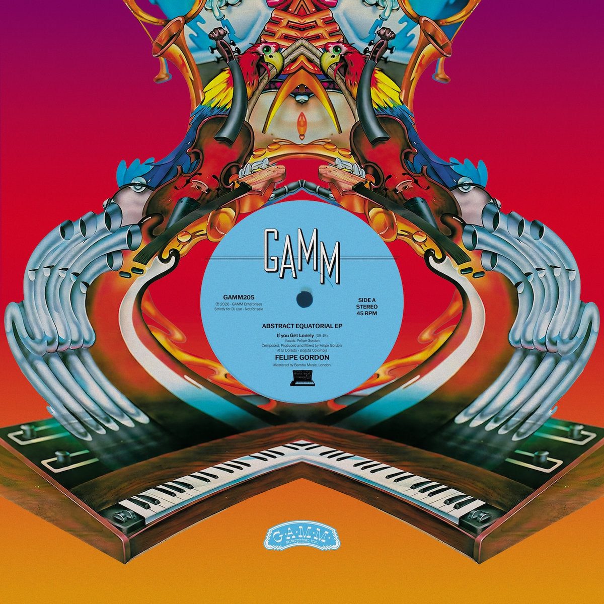 Felipe Gordon – Abstract Equatorial EP【近日入荷予定】