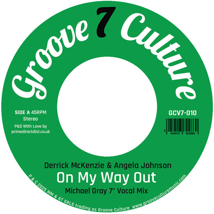 Derrick Mckenzie & Angela Johnson - On My Way Out (Michael Gray 7” Remix)