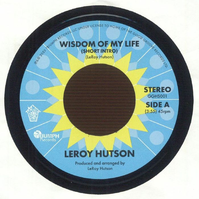 Leroy Hutson – Wisdom Of My Life