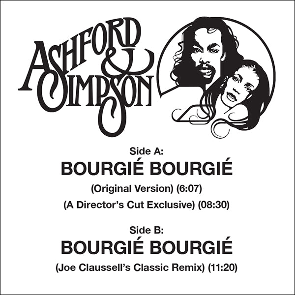 Ashford & Simpson - Bourgié Bourgié (Director's Cut / Joe Claussell Remixes)【近日入荷予定】