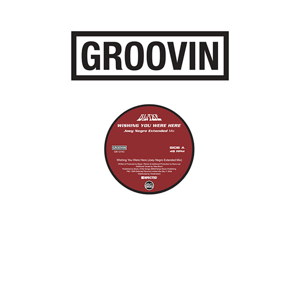 Blaze - Wishing You Were Here (Joey Negro Mix) / How Deep Is Your Love  (Timmy Regisford Mix)【近日入荷予定】
