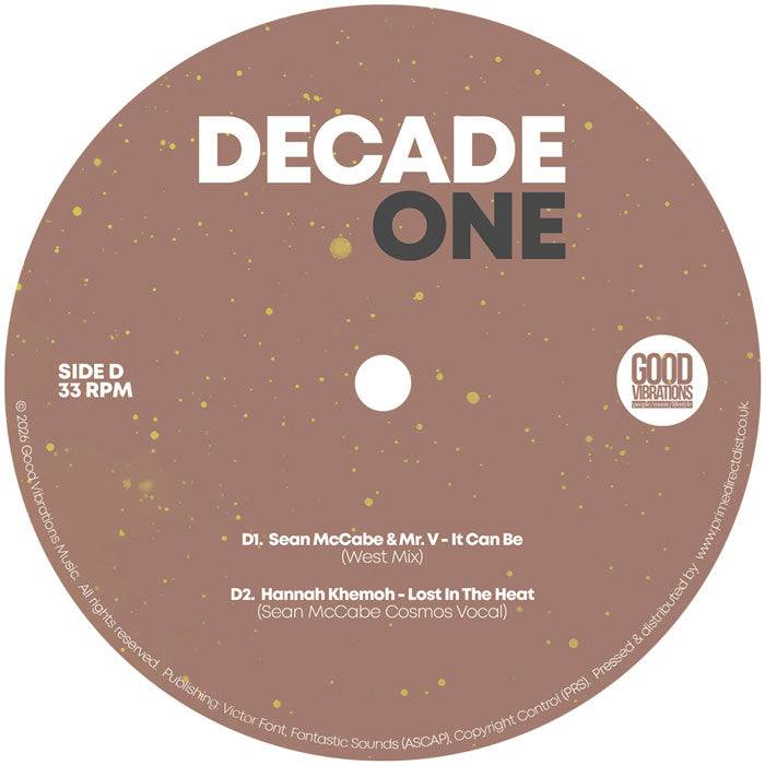 Various - Decade One (Compiled by Sean McCabe)【近日入荷予定】