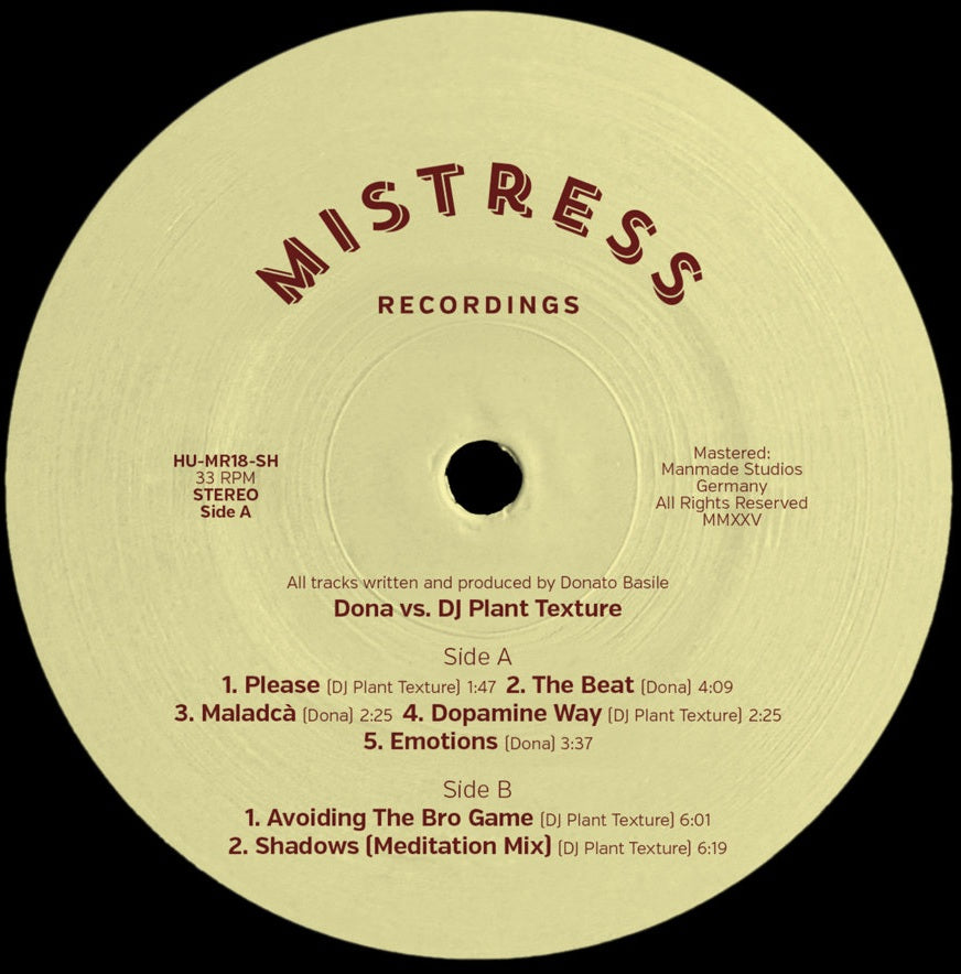 Dona Vs. DJ Plant Texture – Mistress 18