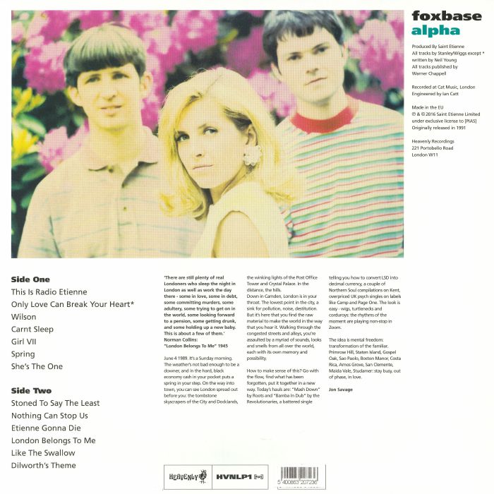 Saint Etienne – Foxbase Alpha