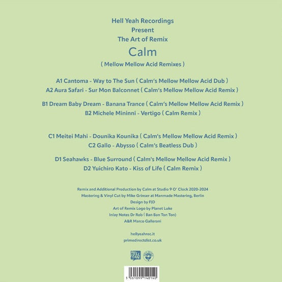 Calm - The Art of Remix - Mellow Mellow Acid【近日入荷予定】