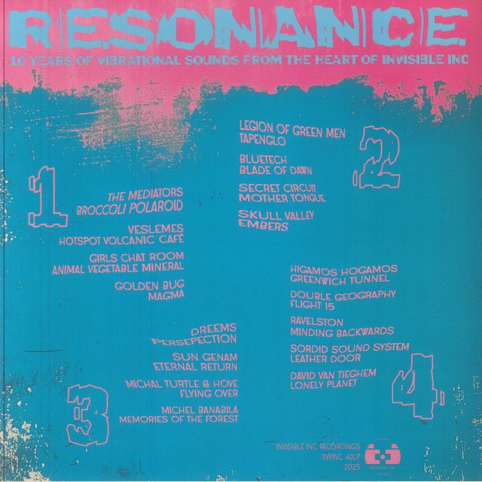 Various - Resonance: 10 Years Of Vibrational Sounds From The Heart Of Invisible Inc