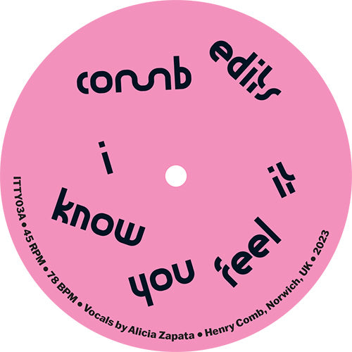 Comb Edits – I Know You Feel It