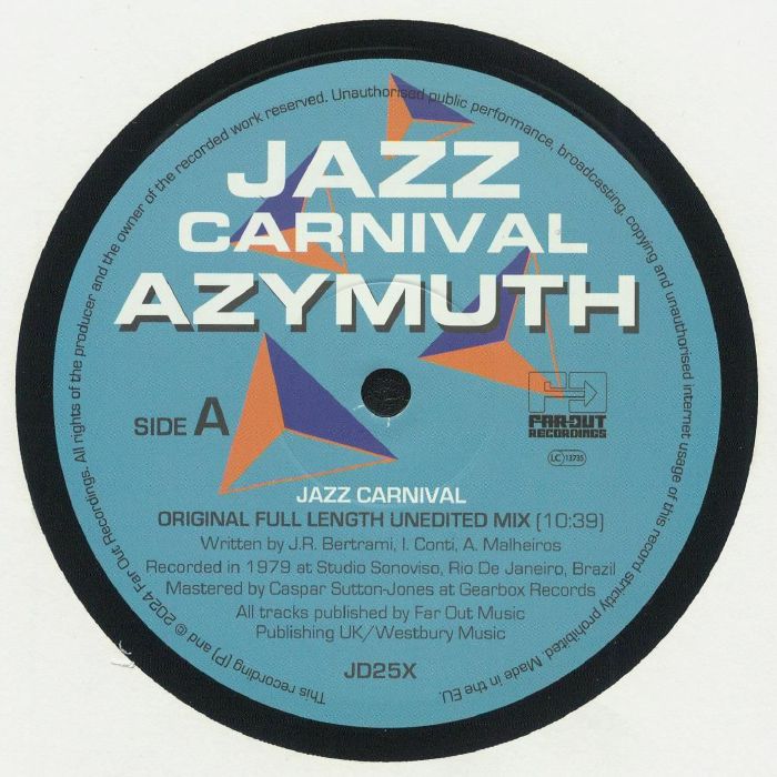 Azymuth – Jazz Carnival (RSD LIMITED)