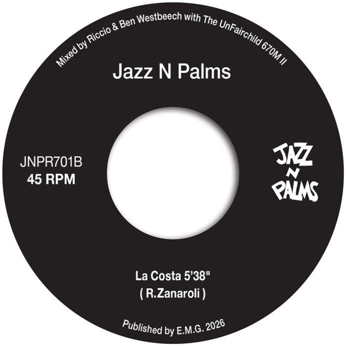 Jazz N Palms – El Valle / La Costa【近日入荷予定】