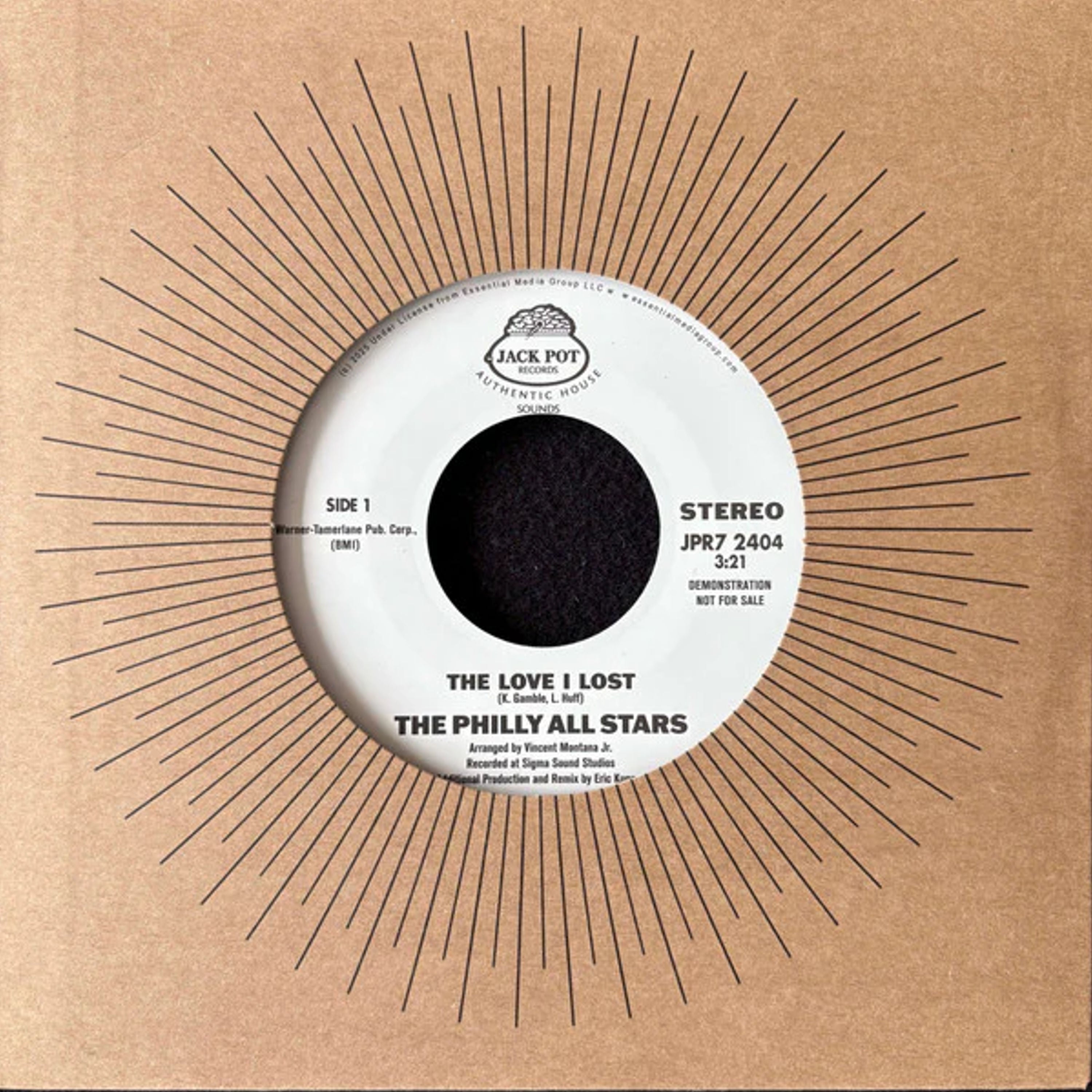 The Philly All Stars – The Love I Lost【近日入荷予定】