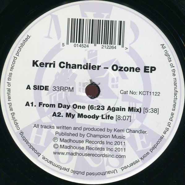 Kerri Chandler – Ozone EP