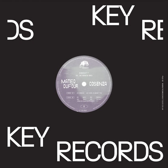 Mateo Dufour & Cosenza - Sweat EP【近日入荷予定】