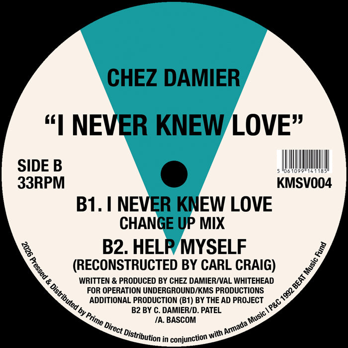 Chez Damier - I Never Knew Love【近日入荷予定】