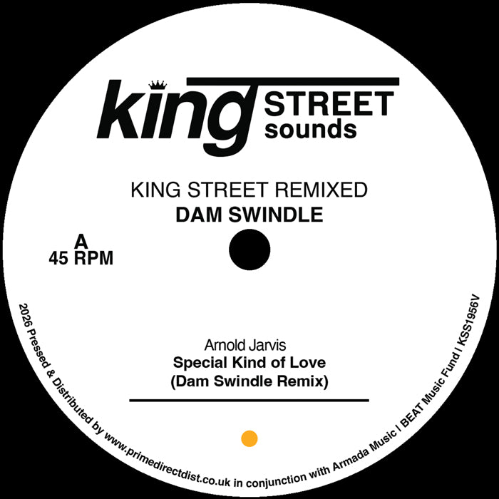 Arnold Jarvis / DJ Pierre / 95 North - King Street Remixed – Dam Swindle【近日入荷予定】