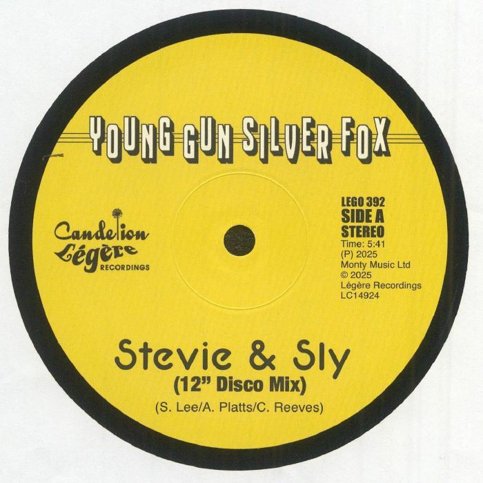 Young Gun Silver Fox – Stevie & Sly / Just For Pleasure【近日入荷予定】