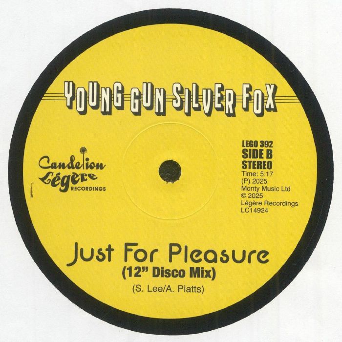 Young Gun Silver Fox – Stevie & Sly / Just For Pleasure【近日入荷予定】