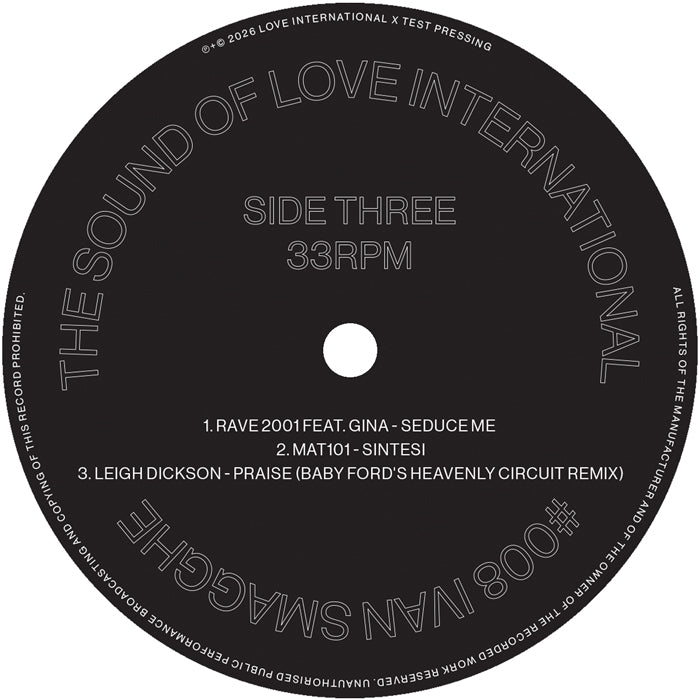 Ivan Smagghe presents…Various Artists - The Sound of Love International #008【近日入荷予定】