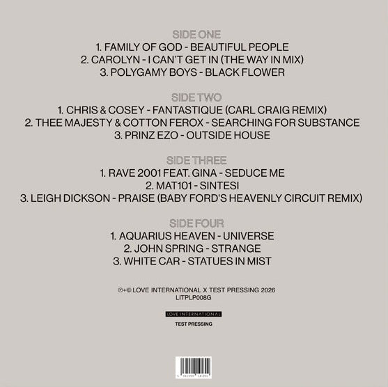 Ivan Smagghe presents…Various Artists - The Sound of Love International #008【近日入荷予定】