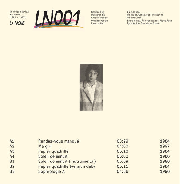 Dominique Savioz – Souvenirs【近日入荷予定】