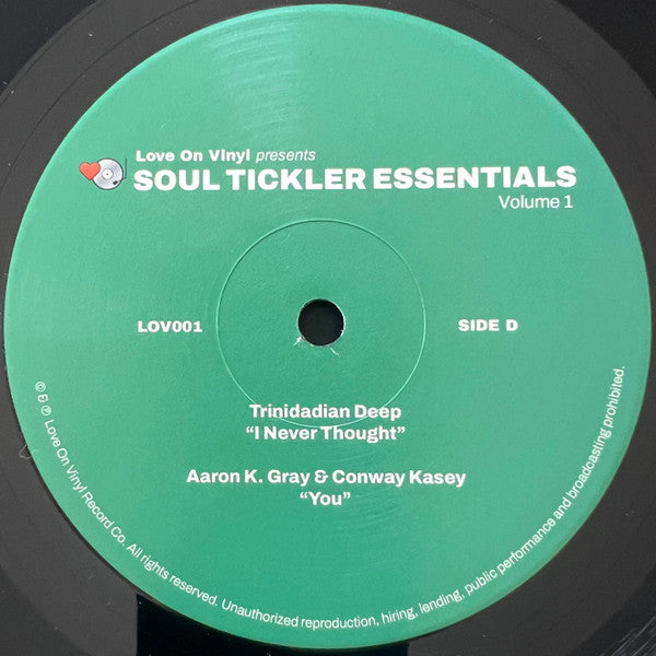 VA - Love On Vinyl presents Soul Tickler Essentials Volume 1【近日入荷予定】