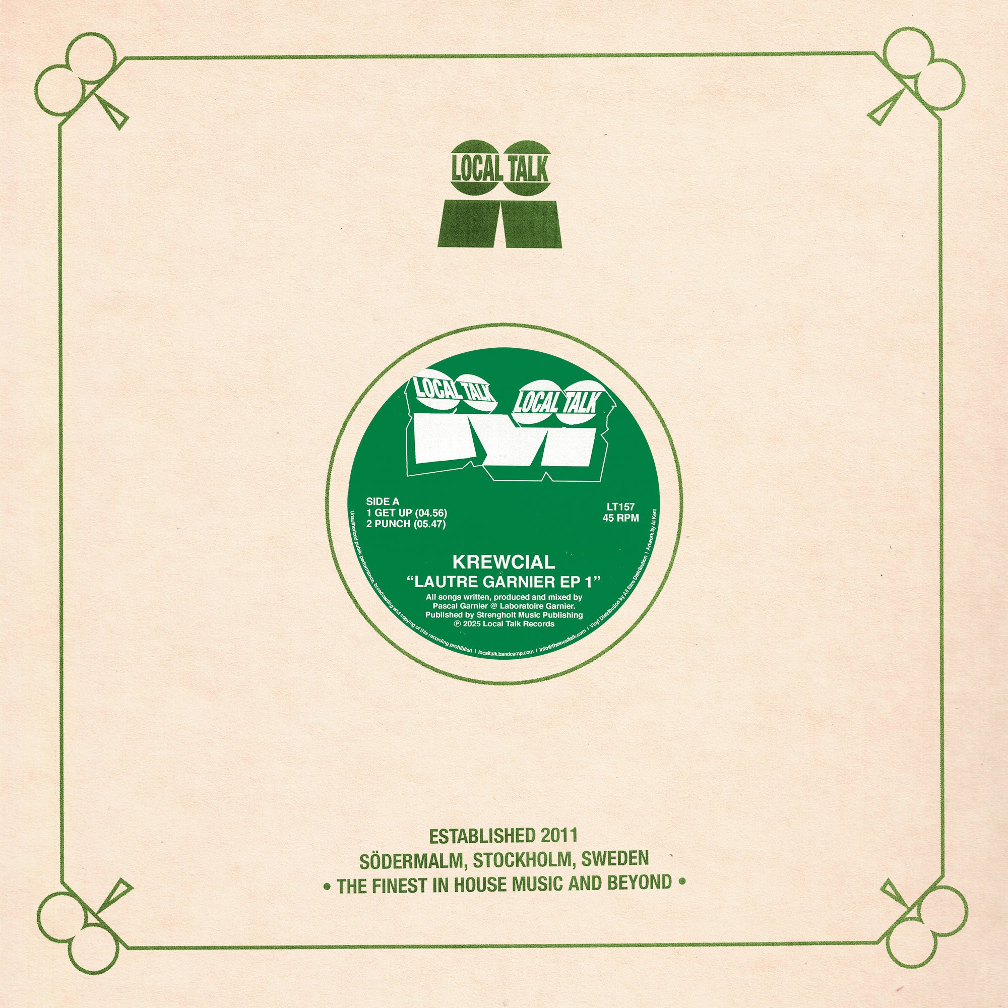 Krewcial - Lautre Garnier EP 1