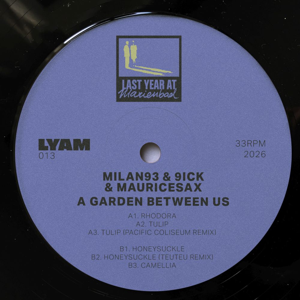 milan93 & 9ICK & Mauricesax - A Garden Between Us【近日入荷予定】