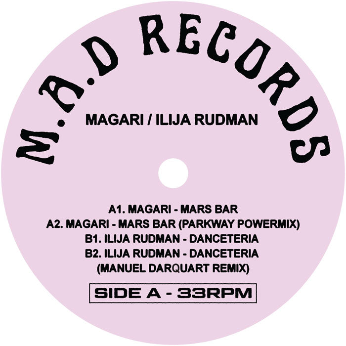 Magari / Ilija Rudman - M.A.D RECORDS 012 [M.A.D Garage EP]