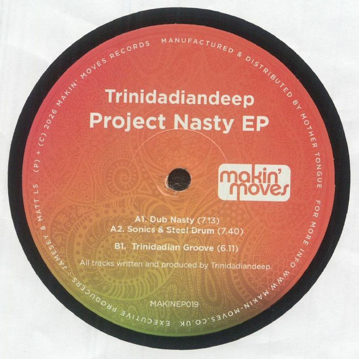 Trinidadiandeep – Project Nasty EP【近日入荷予定】