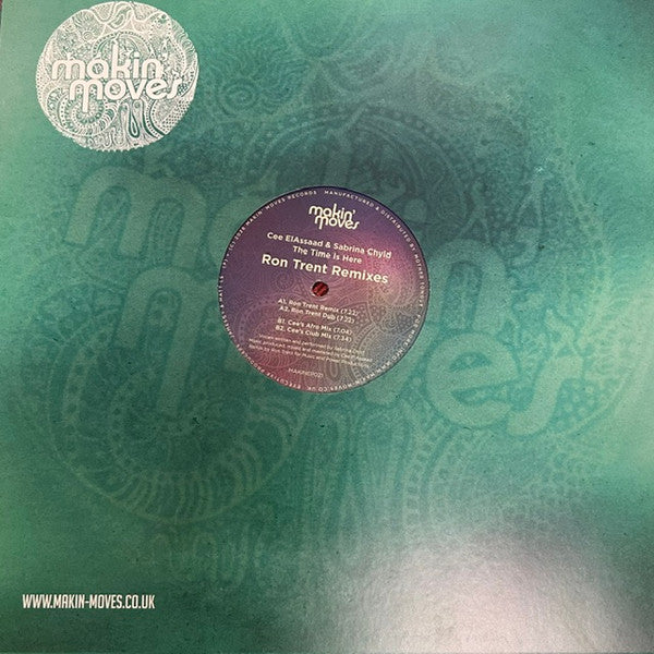 Cee ElAssaad & Sabrina Chyld – The Time Is Here (Ron Trent Remixes)【近日入荷予定】