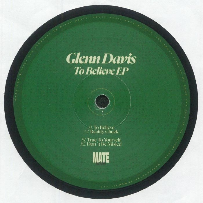 Glenn Davis - To Believe EP